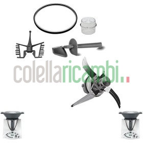 Kit Bimby TM31 Lama Spatola Farfalla Guarnizione Misurino Compatibile