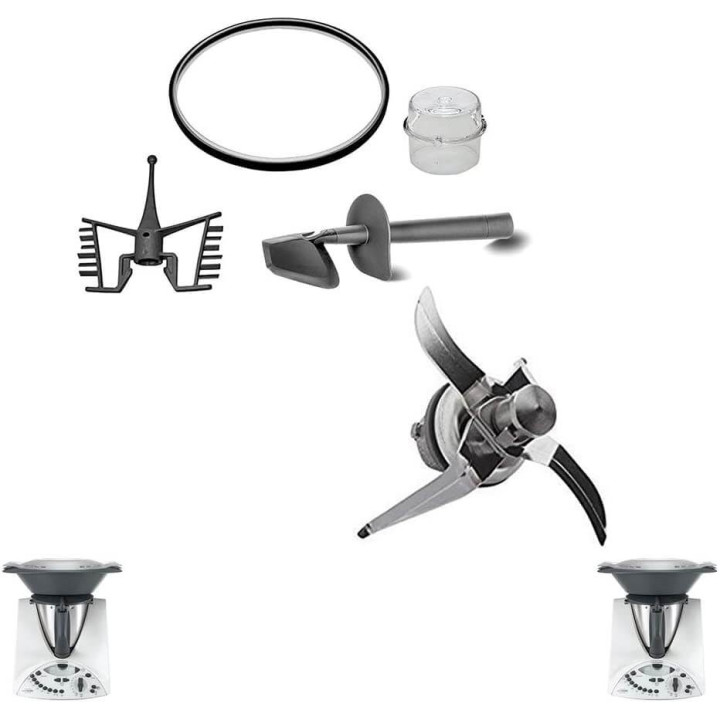Kit Bimby TM31 Lama Spatola Farfalla Guarnizione Misurino Compatibile