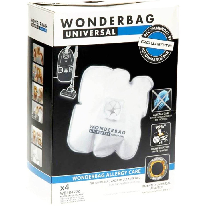 Wonderbag Sacchetti Per Aspirapolvere Rowenta