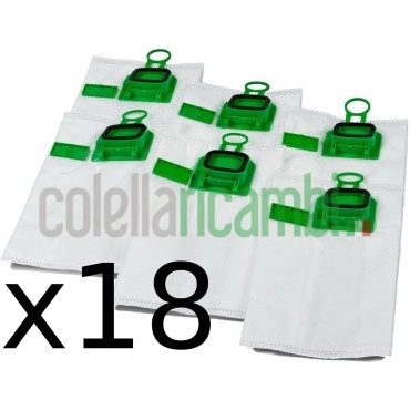 Pacco Scorta Sacchetti Aspirapolvere Adattabile Vorwerk Folletto VK140/VK150
