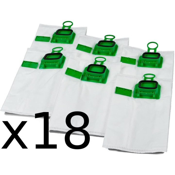 Pacco Scorta Sacchetti Aspirapolvere Adattabile Vorwerk Folletto VK140/VK150