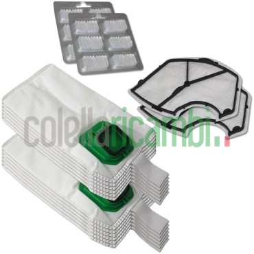 Kit Risparmio Adattabile per Aspirapolvere Vorwerk Folletto VK 140 VK150