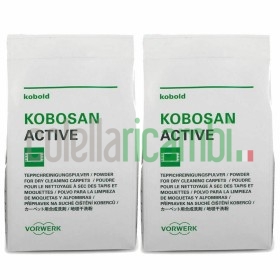 2 Buste Kobosan Active 500G Battitappeto Folletto Originali Vorwerk