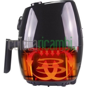 Beper Friggitrice Ad Aria Calda Senza Olio