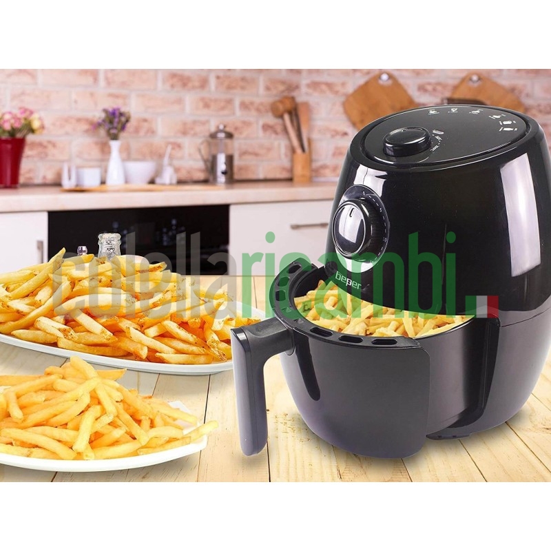 Beper Friggitrice Ad Aria Calda Senza Olio