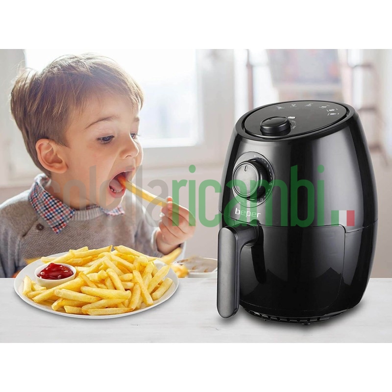 Beper Friggitrice Ad Aria Calda Senza Olio
