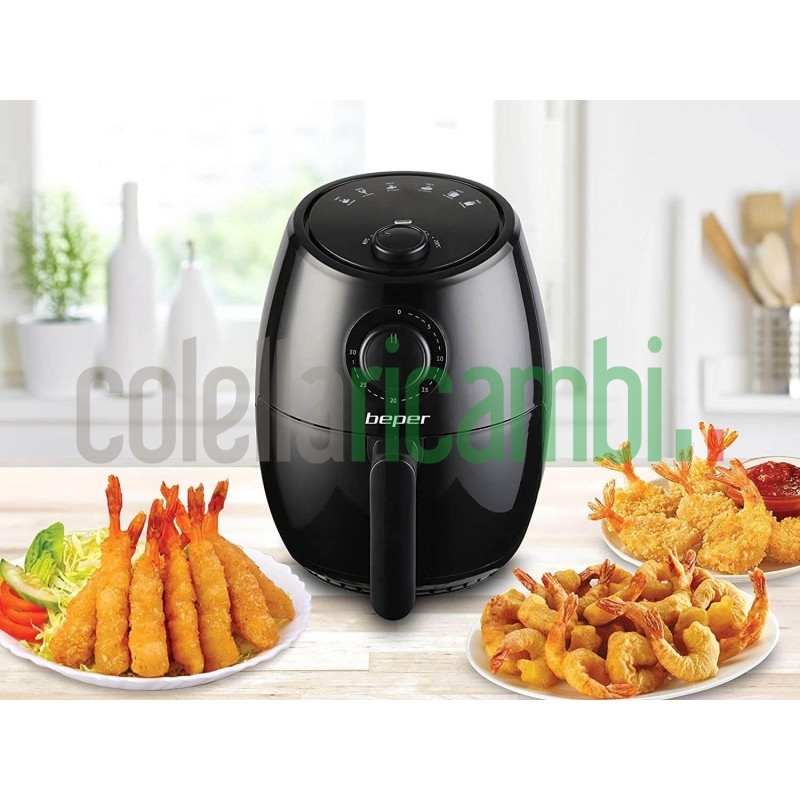 Beper Friggitrice Ad Aria Calda Senza Olio