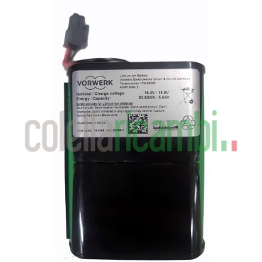 Pacco Batteria Robot Originale Vorwerk Folletto VR 200