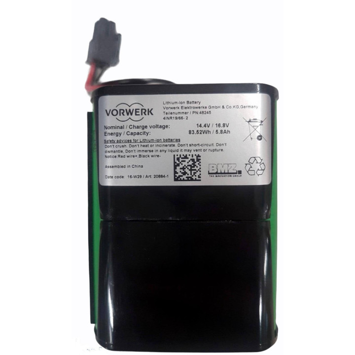 Pacco Batteria Robot Originale Vorwerk Folletto VR 200