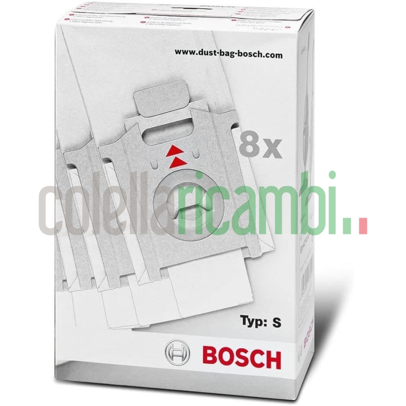 Sacchetti Originale Per Aspirapolvere Bosch 8 sac