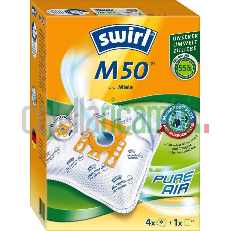 Sacchetti Originali Swirl Compatibili Aspirapolvere Miele