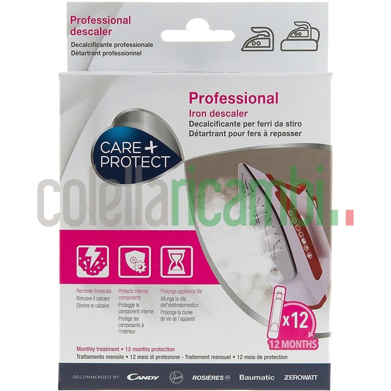 Anticalcare Per Ferri da Stiro e Generatori di Vapore