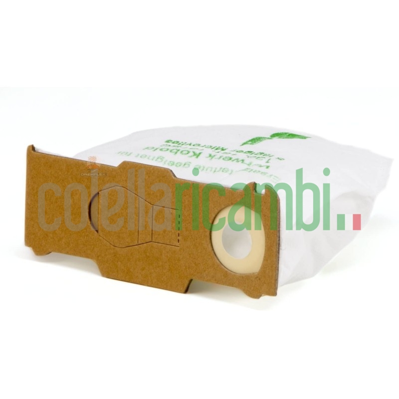Sacchetti Compatibili In Microfibra per Vorwerk Folletto VK130 VK131 (6 PZ)
