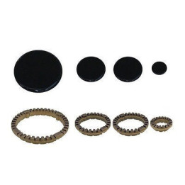 Kit Piattelli + Corone Originali Adattabile - Indesit