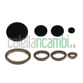 Kit Piattelli + Corone Originali Adattabile - Indesit