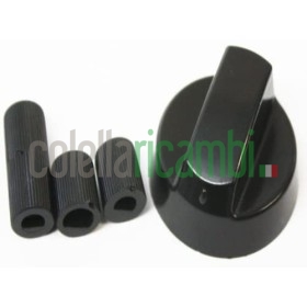 Manopola Universale Per Piano Cottura Nera