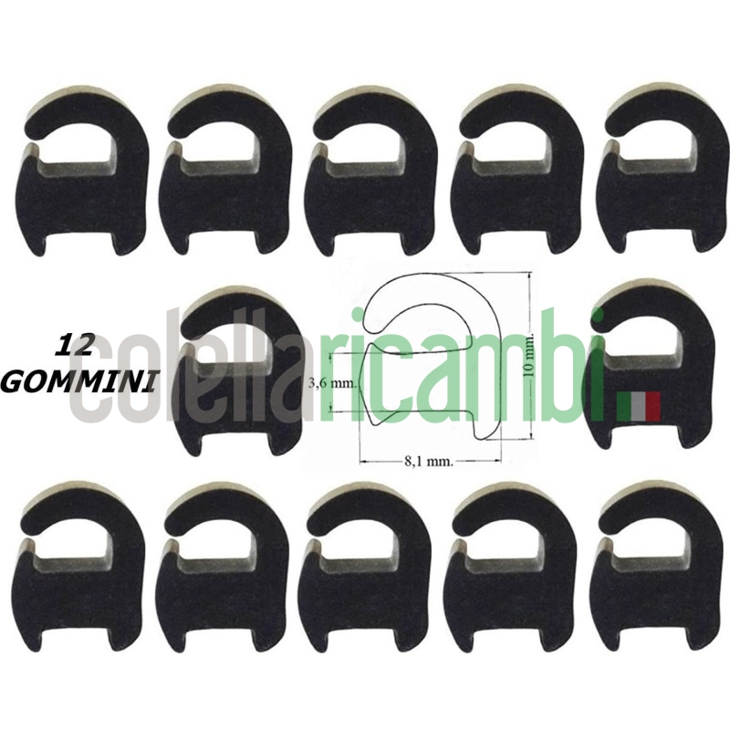 Gommino Antigraffio Per Griglia Cucina Frankie Smeg Candy