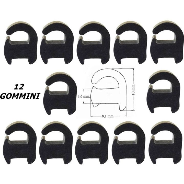 Gommino Antigraffio Per Griglia Cucina Frankie Smeg Candy