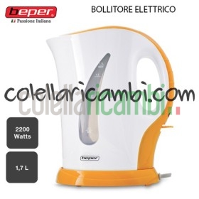 Bollitore Elettrico 1,7 L 2200w Beper