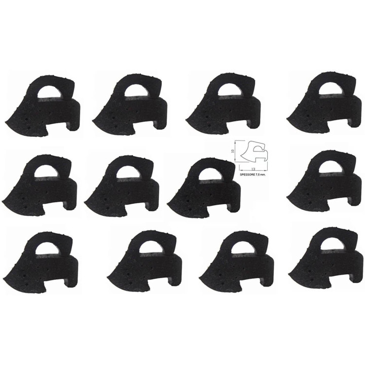 Gommini Antigraffio Griglia Piano Cottura Aristson Indesit