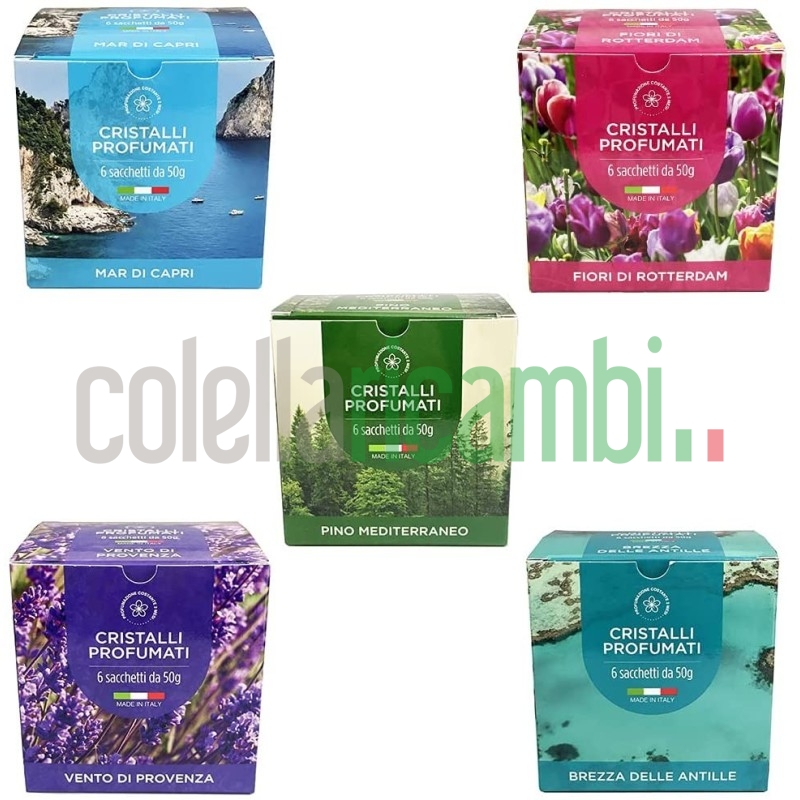 Granuli Profumati Cristalli Per Ambiente Mix 5 Fragranze