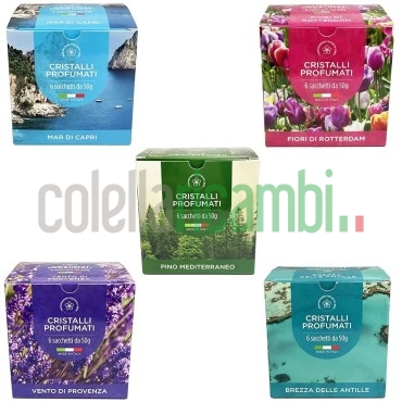 Granuli Profumati Cristalli Per Ambiente Mix 5 Fragranze