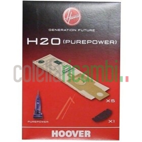 Sacchetti Originali Hoover H20 per Pure Power con Filtro Carta
