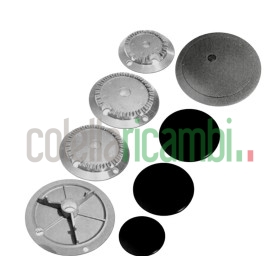 Kit Bruciatori Cappellotti Piattelli Adattabili Rex Doppio Foro