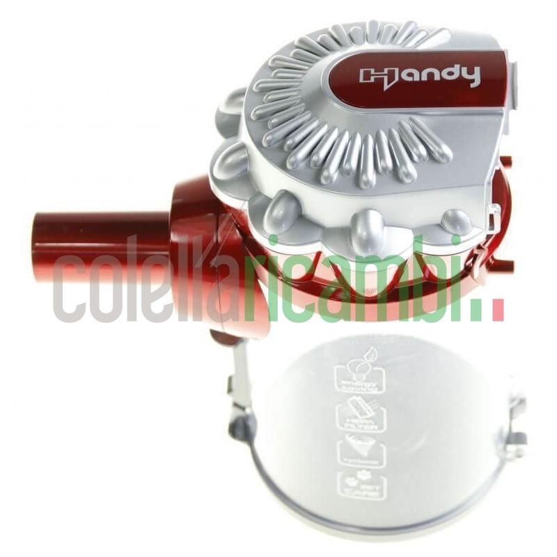 Assieme Contenitore Polvere Rosso + Coperchio - HandyForce 2761