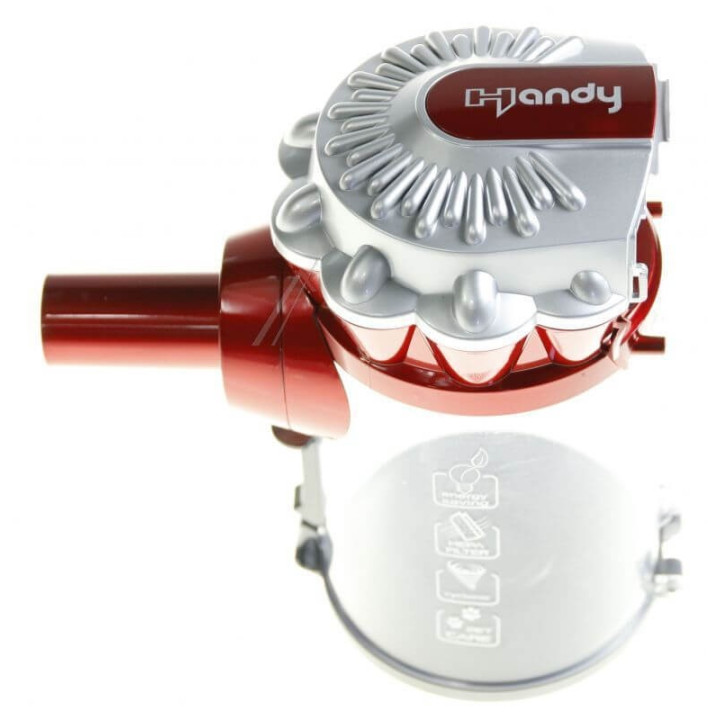 Assieme Contenitore Polvere Rosso + Coperchio - HandyForce 2761