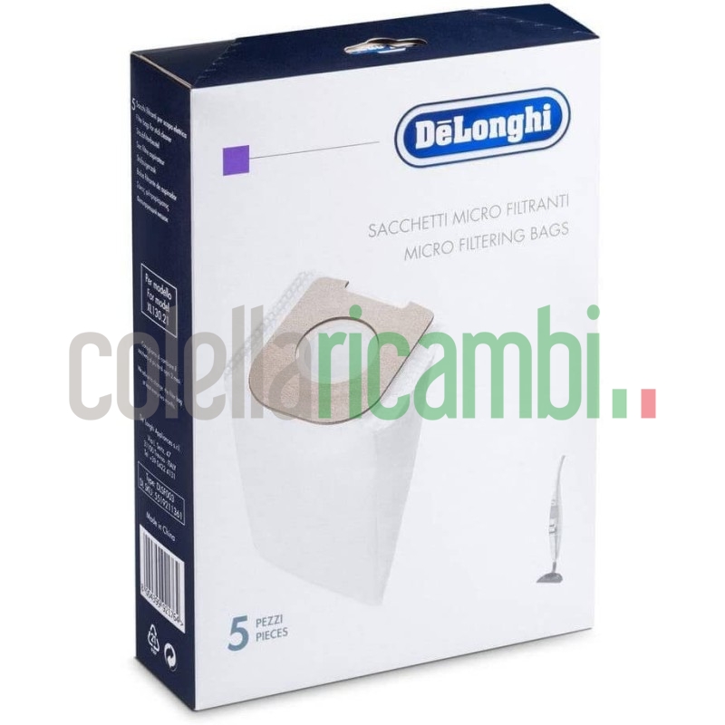 Delonghi DLSF003 5 Sacchi microfibra Colombina