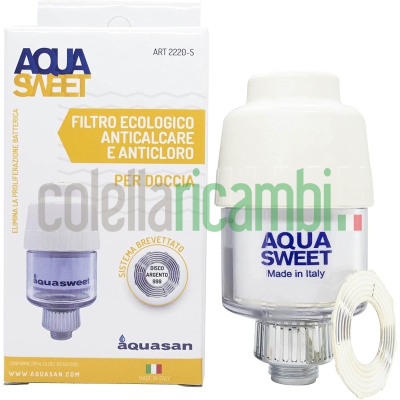 Aquasan Aquasweet Filtro Anticloro Doccia Purificatore