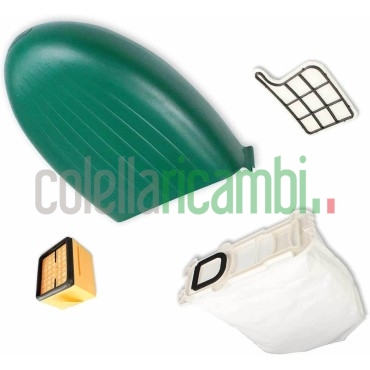 Kit Risparmio Sacchetto Unita' Filtri Adattabile Folletto Vk135