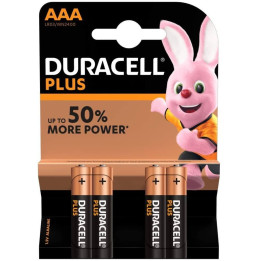 Duracell Batterie AAA confezione da 4