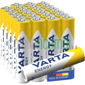 Varta Energy AAA Ministilo Batterie Alcaline Confezione da 24 Pile