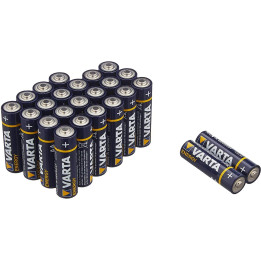 Varta Energy AA Stilo Batterie Alcaline Confezione da 24 Pile