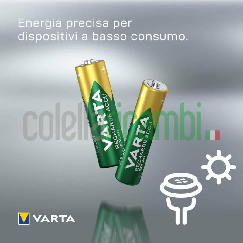 VARTA Batterie ricaricabili AA