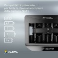 Varta Caricatore LCD per Batterie