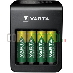 Varta Originale Caricatore USB LCD per Batterie