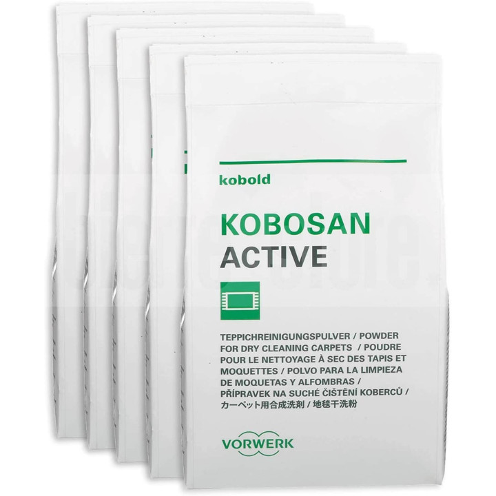 Detergente Kobosan Active Battitappeto Vorwerk Folletto (5 PZ)