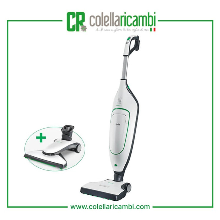 Aspirapolvere Vorwerk Folletto VK200 con HD60 e Battitappeto EB400 Rigenerato