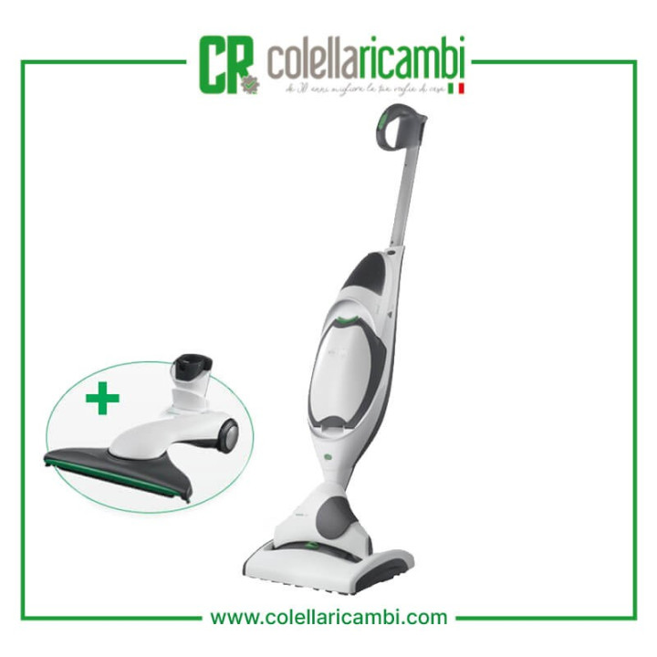 Aspirapolvere Vorwerk Folletto VK150 con Pulilava SP530 Rigenerato Originale