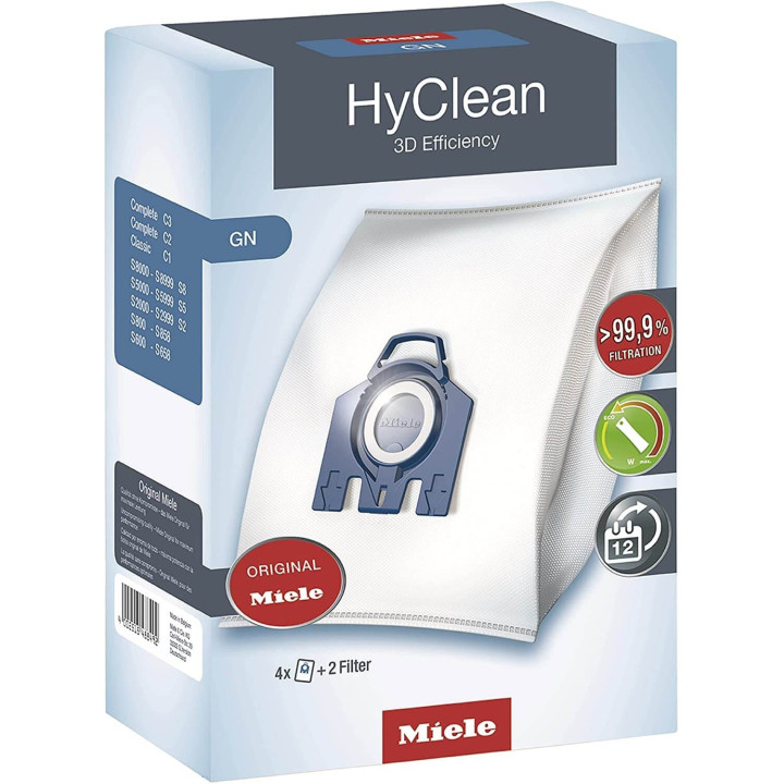 Miele Originale Sacchetti Per Aspirapolvere GN HyClean 3D