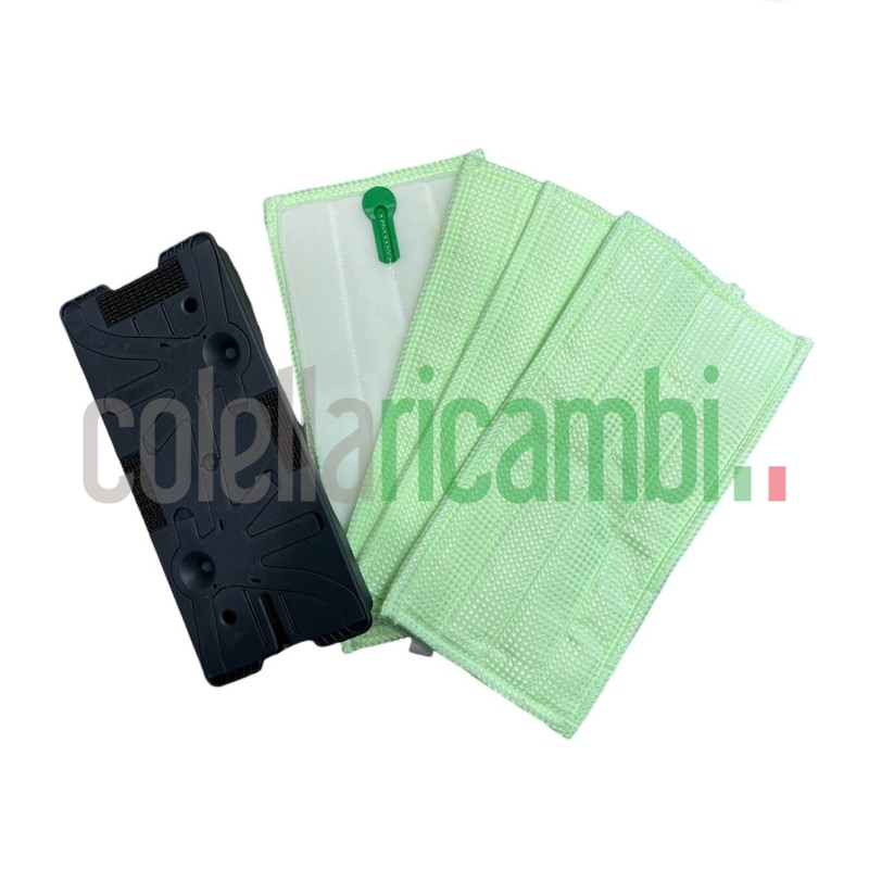 Kit Risparmio Adattabile 4 Panni con Piastra Pulilava SP600 SP600s