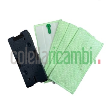 Kit Risparmio Adattabile 4 Panni con Piastra Pulilava SP600 SP600s