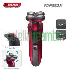 Rasoio Elettrico Ricaricabile Power Cut Beper