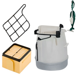 Motore Compatibile per Vorwerk Folletto VK135 VK136 Certificato TUV 900W + Filtri