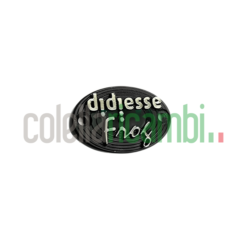 Targhetta Logo Didiesse Frog