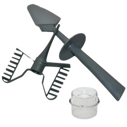 Kit Risparmio Ricambi Bimby TM21 Spatola Farfalla e Misurino