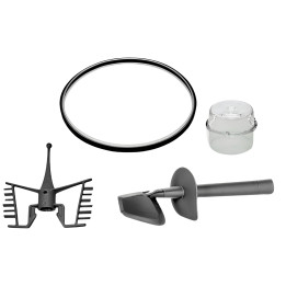 Kit Risparmio Ricambi Bimby TM31 Spatola Farfalla Misurino e Guarnizione